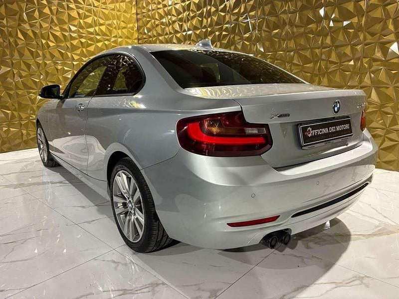 Usata BMW 220 Sport Line 190 CV (139 kW) 2016 Argento Coupé