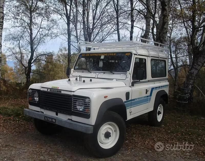 Usata Land Rover Defender 1985 Bianco SUV