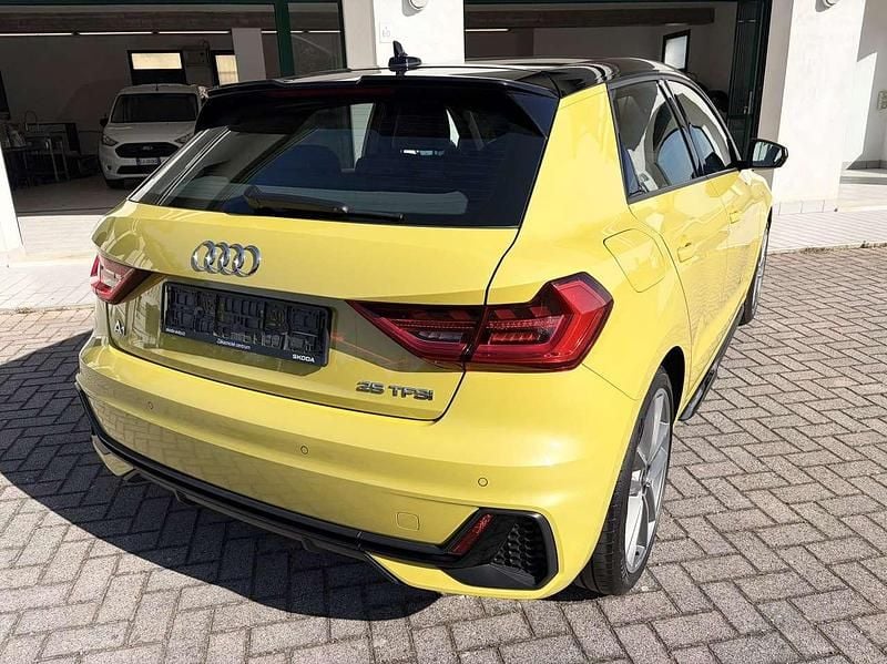 Usata Audi A1 Sportback S-line plus 95 CV (69 kW) 2022 Giallo Utilitaria