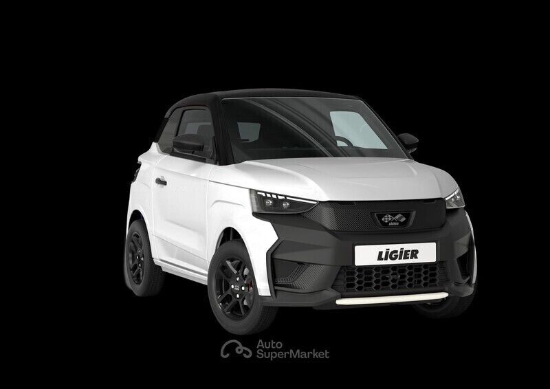 Nuova Ligier JS50 2025 Bianco Utilitaria