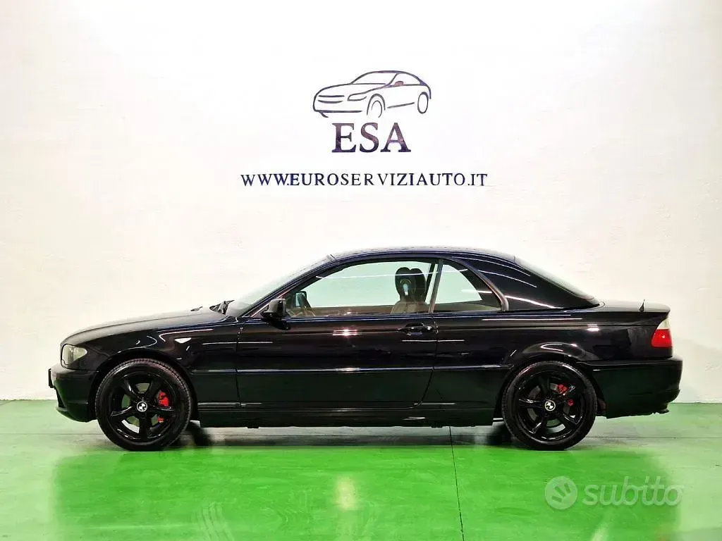 Usata BMW 320 Cabriolet 150 CV (110 kW) 2005 Nero Cabrio