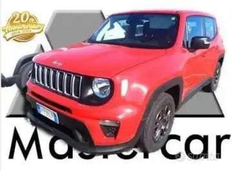 Usata Jeep Renegade Longitude 131 CV (96 kW) 2022 Rosso SUV