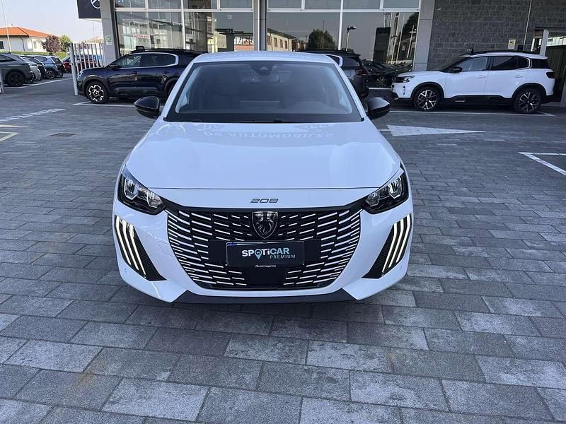 Nuova Peugeot 208 Allure+ 136 CV (100 kW) 2025 Bianco banquisa Utilitaria