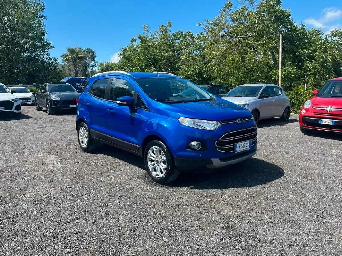 Begagnad Ford Ecosport 112 HK (82 kW) 2017 Blå SUV