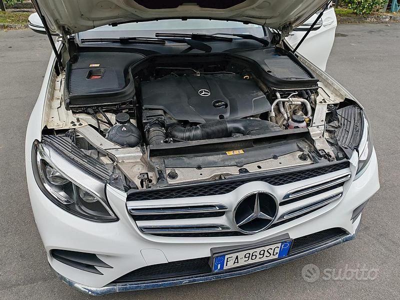 Usata Mercedes GLC220 Executive 170 CV (125 kW) 2015 Bianco Berlina