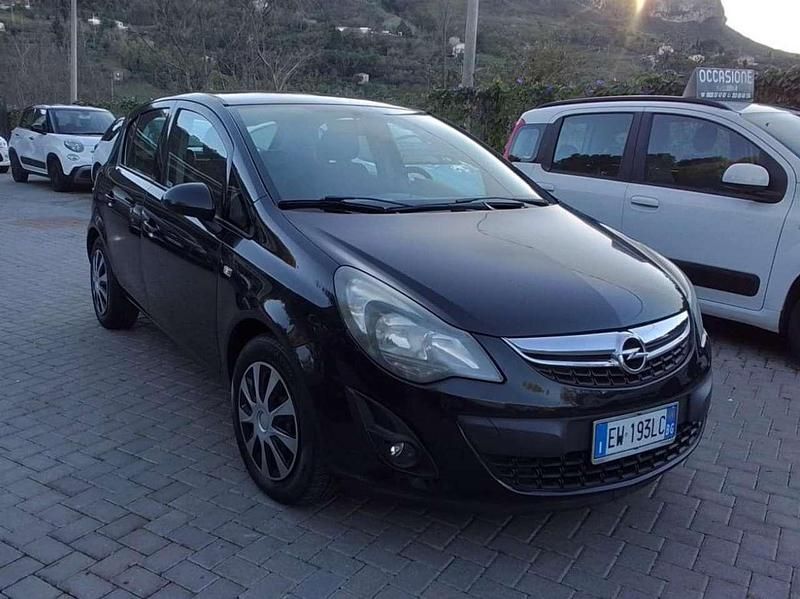 Usata Opel Corsa 75 CV (55 kW) 2014 Nero Utilitaria