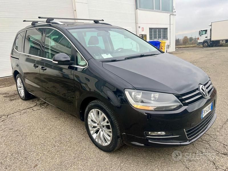Usata VW Sharan 140 CV (102 kW) 2012 Nero Monovolume