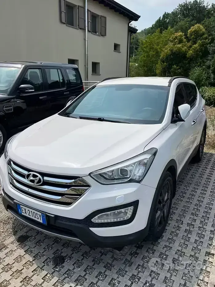 Usata Hyundai Santa Fe Style 197 CV (144 kW) 2015 Bianco SUV