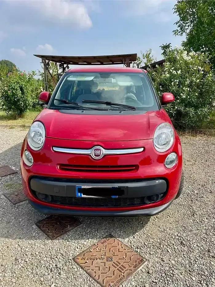Usata Fiat 500L 85 CV (62 kW) 2013 Rosso Monovolume