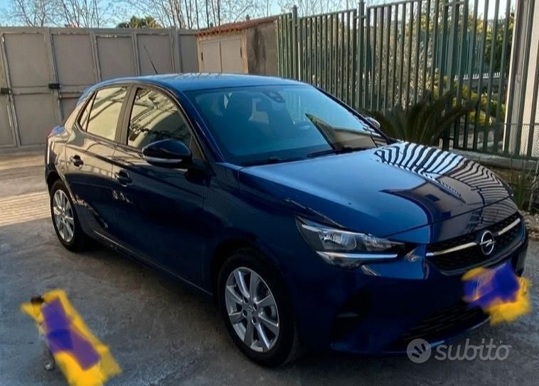 Usata Opel Corsa 101 CV (74 kW) 2021 Blu Berlina