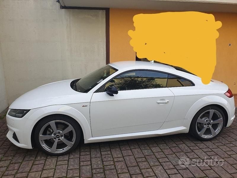 Usata Audi TT S-Line 240 CV (176 kW) 2021 Bianco Coupé