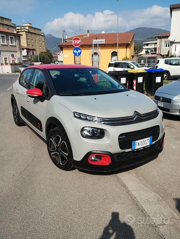 Usata Citroën C3 PureTech 112 CV (82 kW) 2018 Grigio Utilitaria