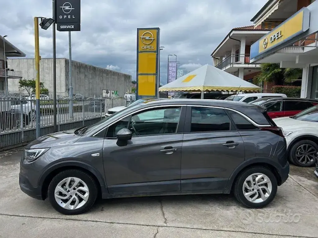 Usata Opel Crossland X Innovation 83 CV (61 kW) 2020 Grigio SUV
