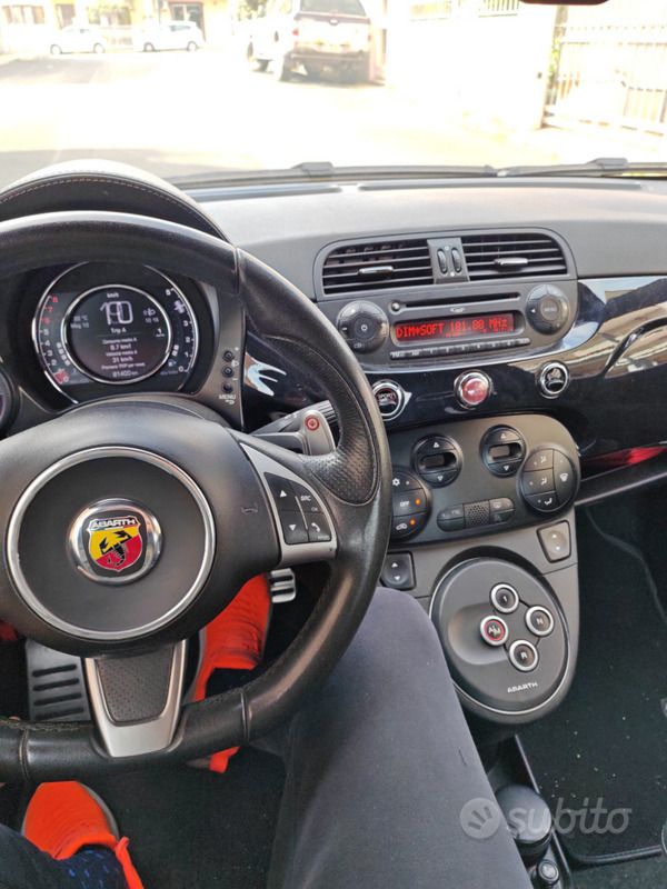 Usata Abarth 500 Custom 160 CV (117 kW) 2014 Nero Utilitaria