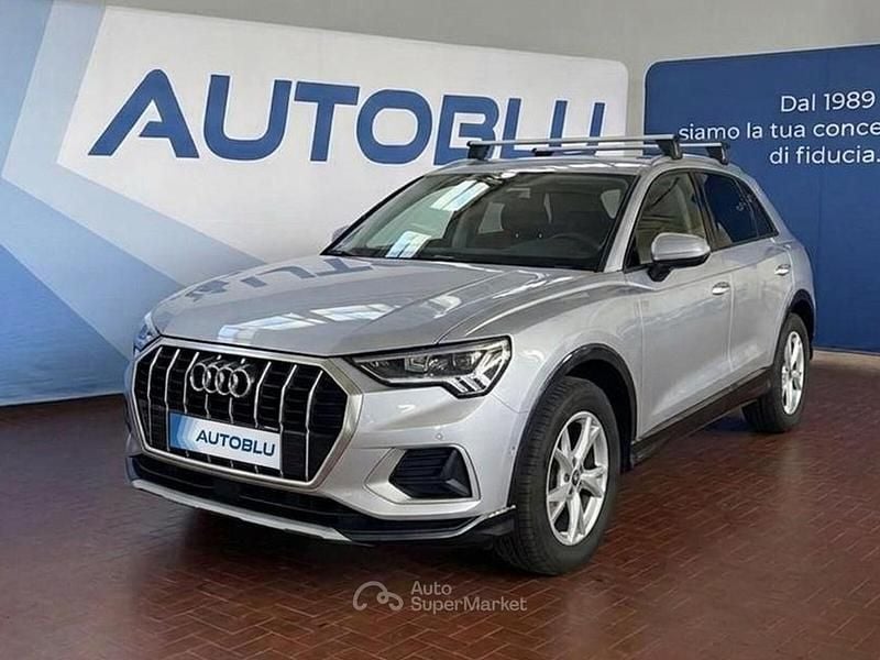 Usata Audi Q3 Advanced 150 CV (110 kW) 2019 Argento SUV