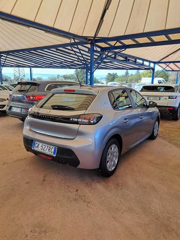 Usata Peugeot 208 Active 75 CV (55 kW) 2022 Argento Utilitaria