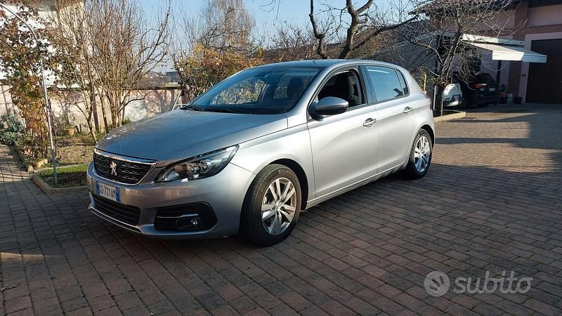 Usata Peugeot 308 120 CV (88 kW) 2020 Grigio Berlina