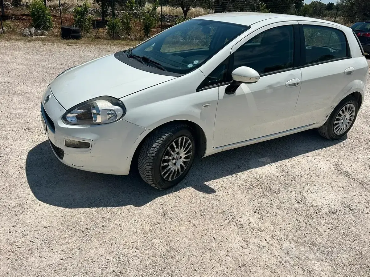 Usata Fiat Punto 77 CV (56 kW) 2013 Bianco Utilitaria