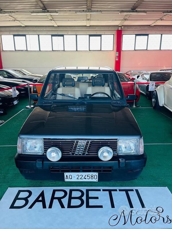 Usata Fiat Panda 4x4 50 CV (36 kW) 1989 Grigio Utilitaria