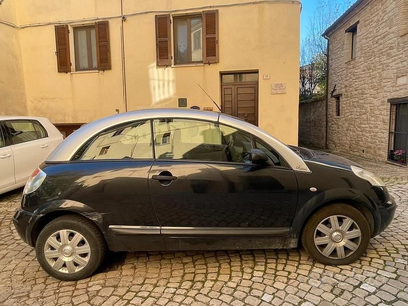Usata Citroën C3 Pluriel 68 CV (50 kW) 2005 Nero Cabrio