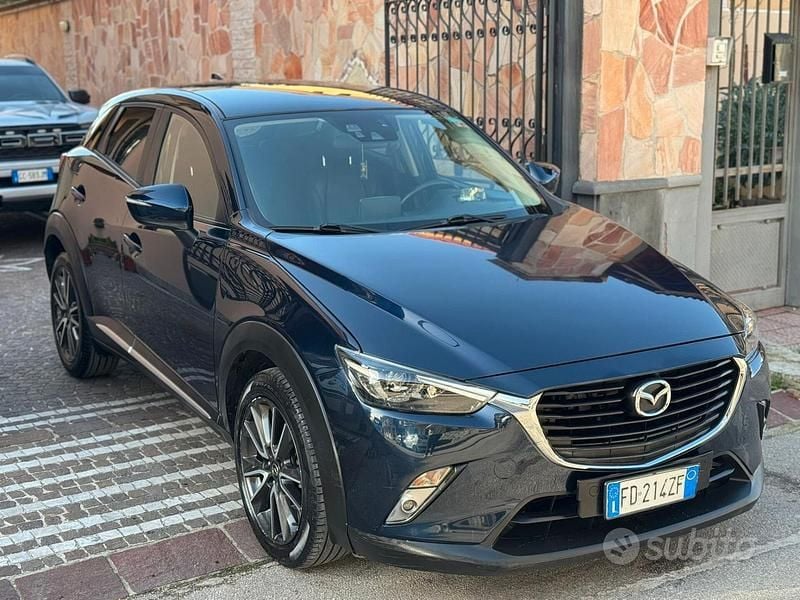 Usata Mazda CX-3 Exceed 105 CV (77 kW) 2016 Blu SUV