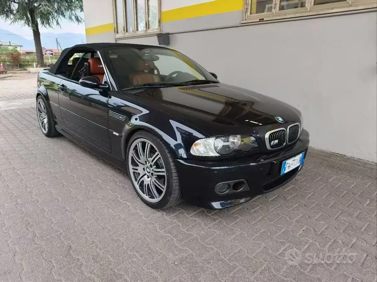 Usata BMW M3 Cabriolet 343 CV (252 kW) 2001 Nero Cabrio