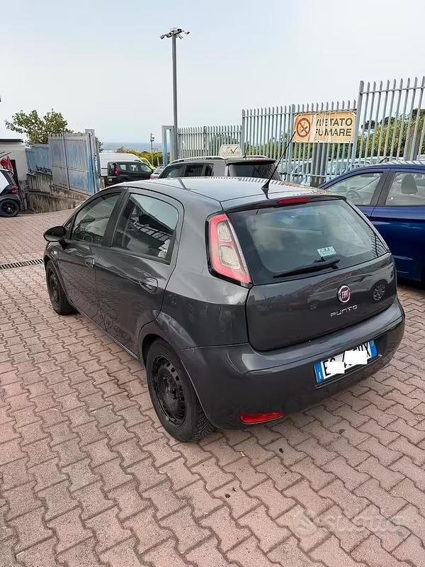Usata Fiat Punto Lounge 77 CV (56 kW) 2013 Grigio Utilitaria