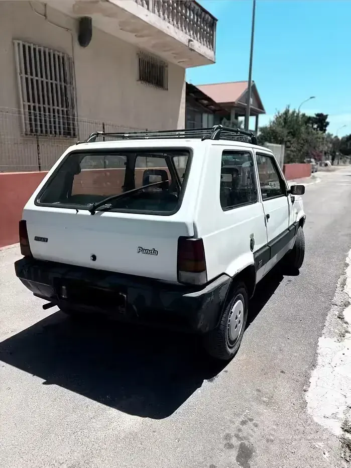 Usata Fiat Panda 1996 Bianco Utilitaria