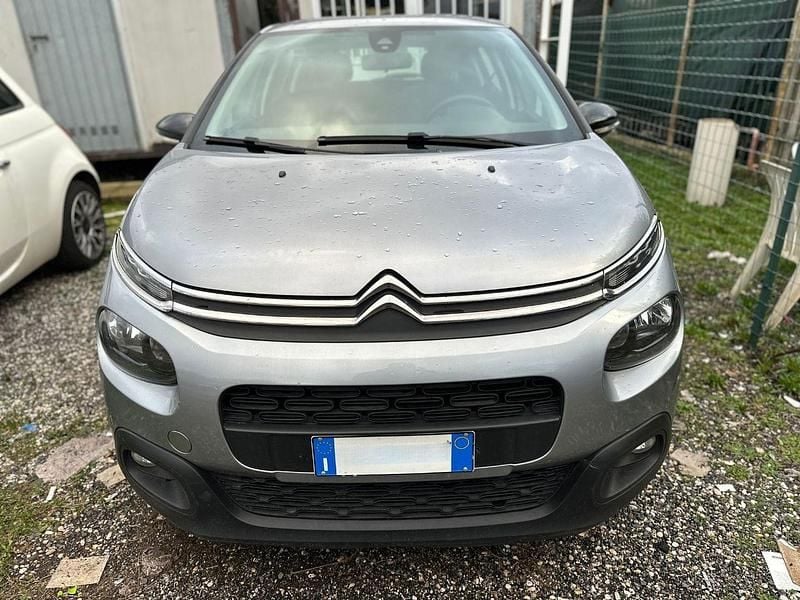 Usata Citroën C3 PureTech 82 CV (60 kW) 2019 Argento Utilitaria
