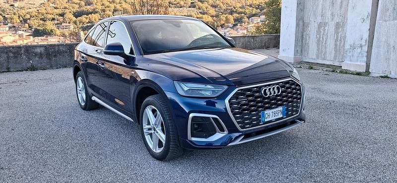 Usata Audi Q5 203 CV (149 kW) 2021 Blu SUV