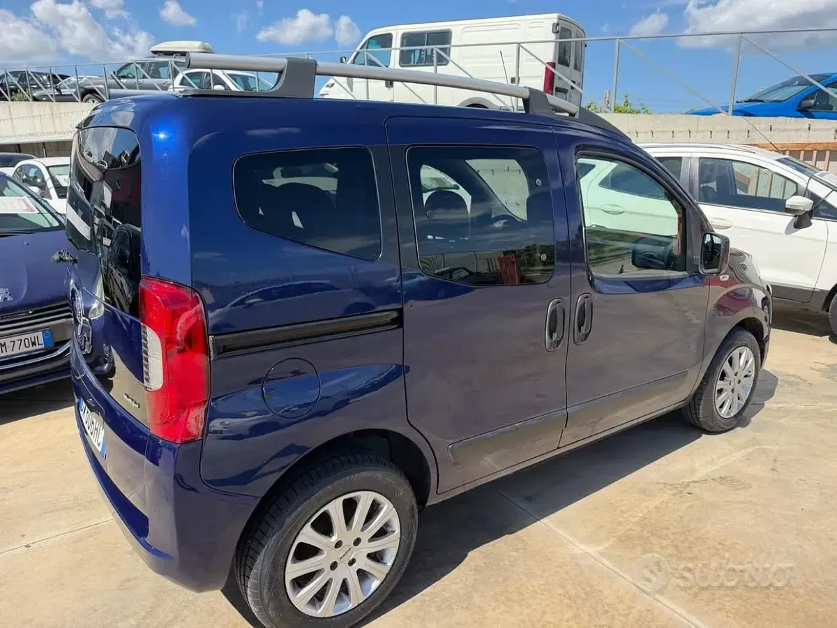 Usata Fiat Qubo Dynamic 75 CV (55 kW) 2009 Blu Monovolume