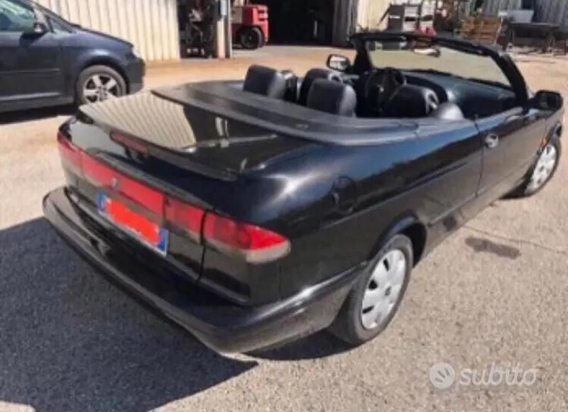 Usata Saab 900 Cabriolet 186 CV (136 kW) 1996 Nero Cabrio