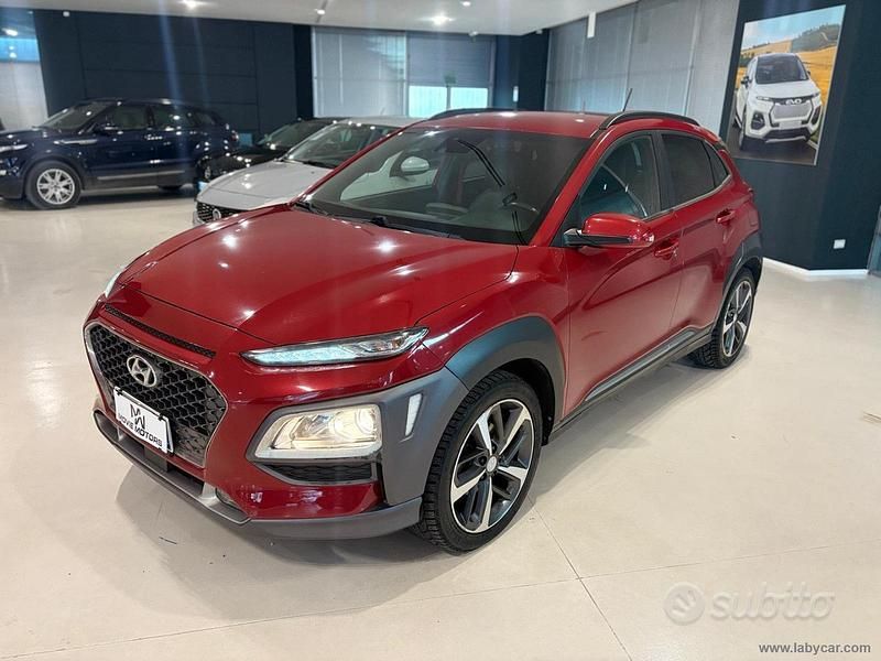 Usata Hyundai Kona Xpossible 116 CV (85 kW) 2018 Rosso SUV