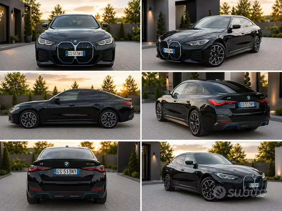 Usata BMW i4 M Sport 105 kW (143 CV) 2024 Nero Berlina