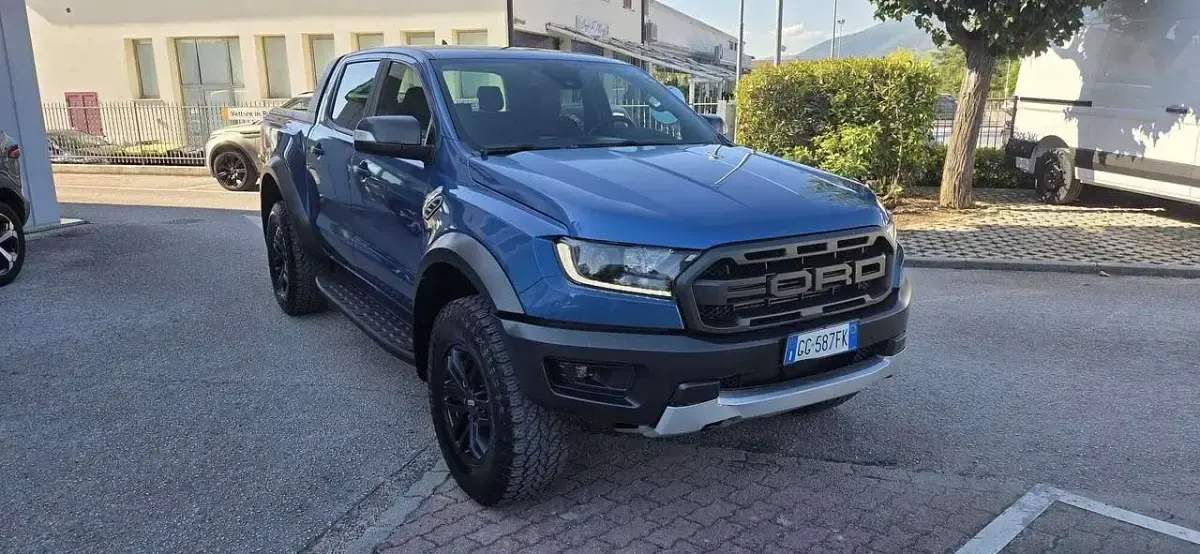 Usata Ford Ranger Raptor 212 CV (155 kW) 2021 Blu/azzurro Pick-up
