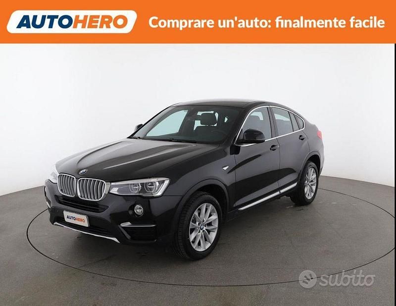 Usata BMW X4 xLine 184 CV (135 kW) 2017 Nero SUV