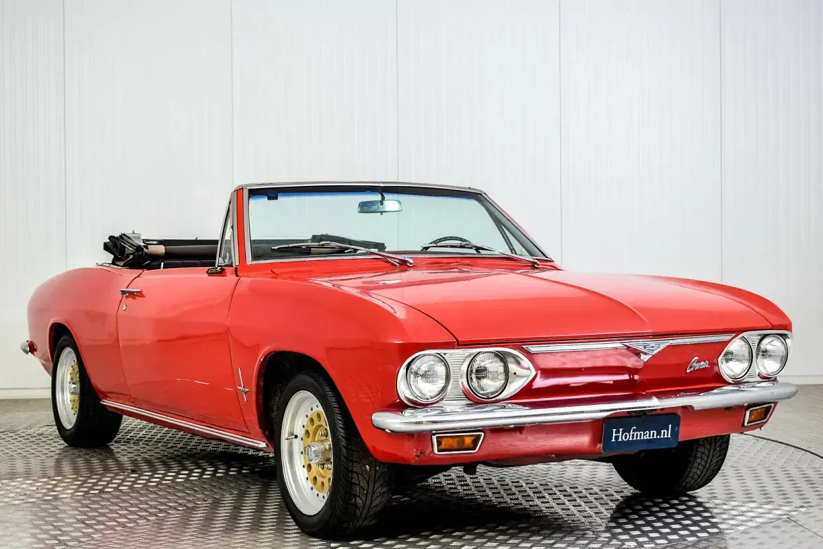 Usata Chevrolet Corvair 102 CV (75 kW) 1966 Rosso Cabrio