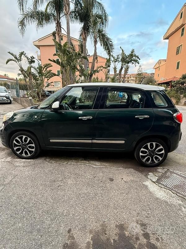Usata Fiat 500L 105 CV (77 kW) 2015 Verde Monovolume