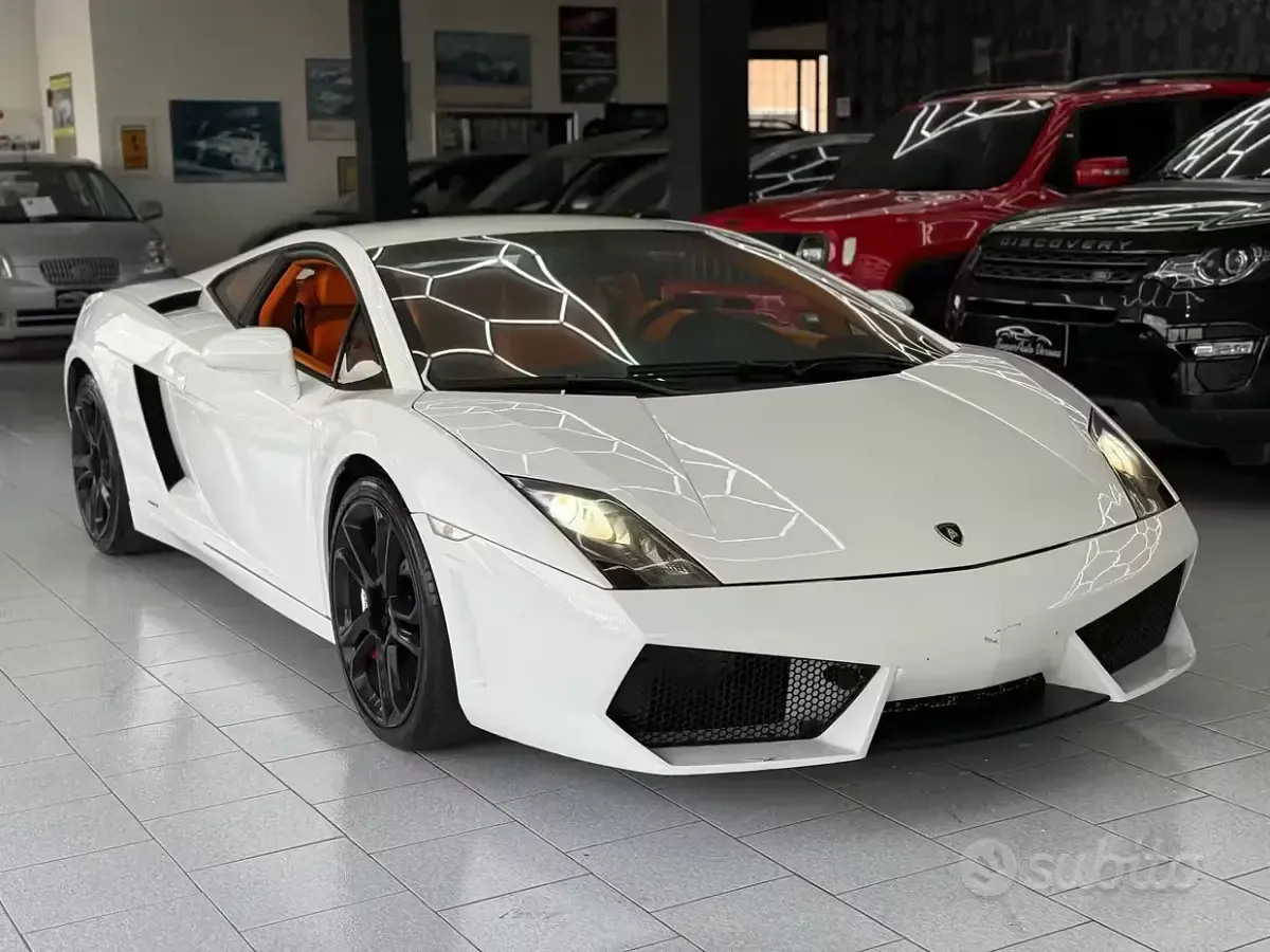 Usata Lamborghini Gallardo 560 CV (411 kW) 2008 Bianco Coupé