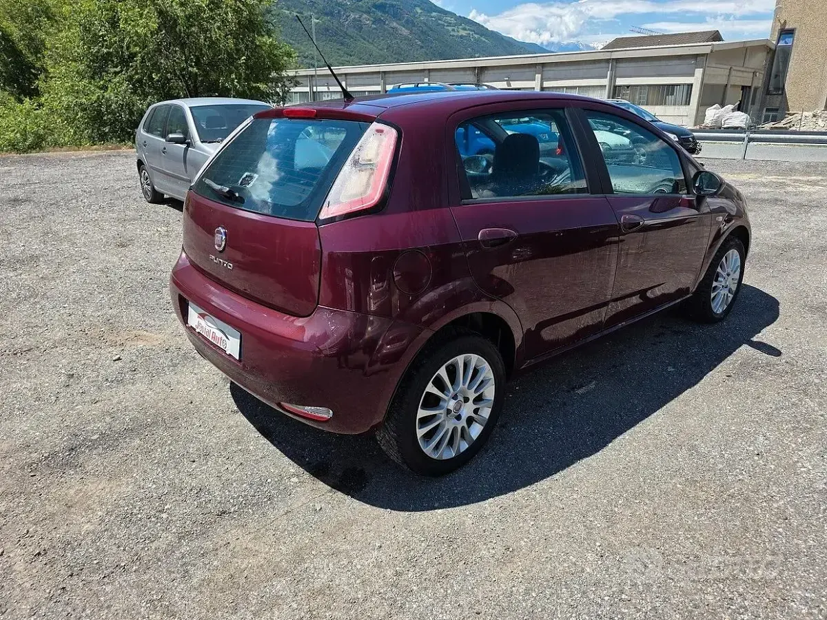 Usata Fiat Punto Evo 77 CV (56 kW) 2012 Rosso Utilitaria