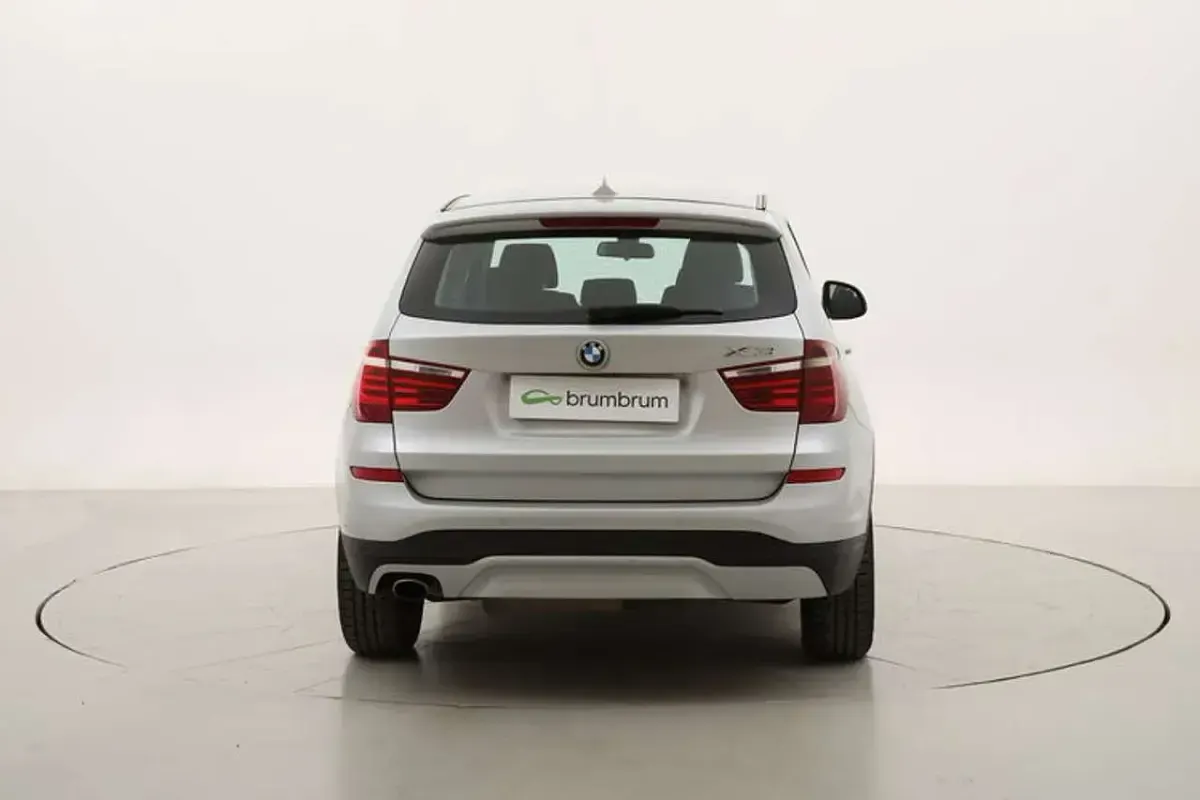 Usata BMW X3 Advantage 190 CV (139 kW) 2016 Argento SUV