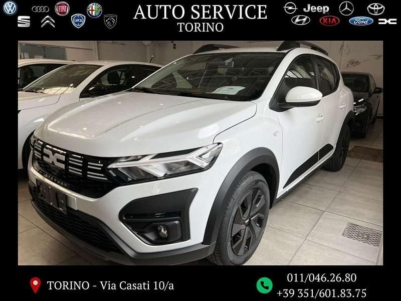 Nuova Dacia Sandero Expression 120 CV (88 kW) 2025 Bianco ghiaccio Utilitaria