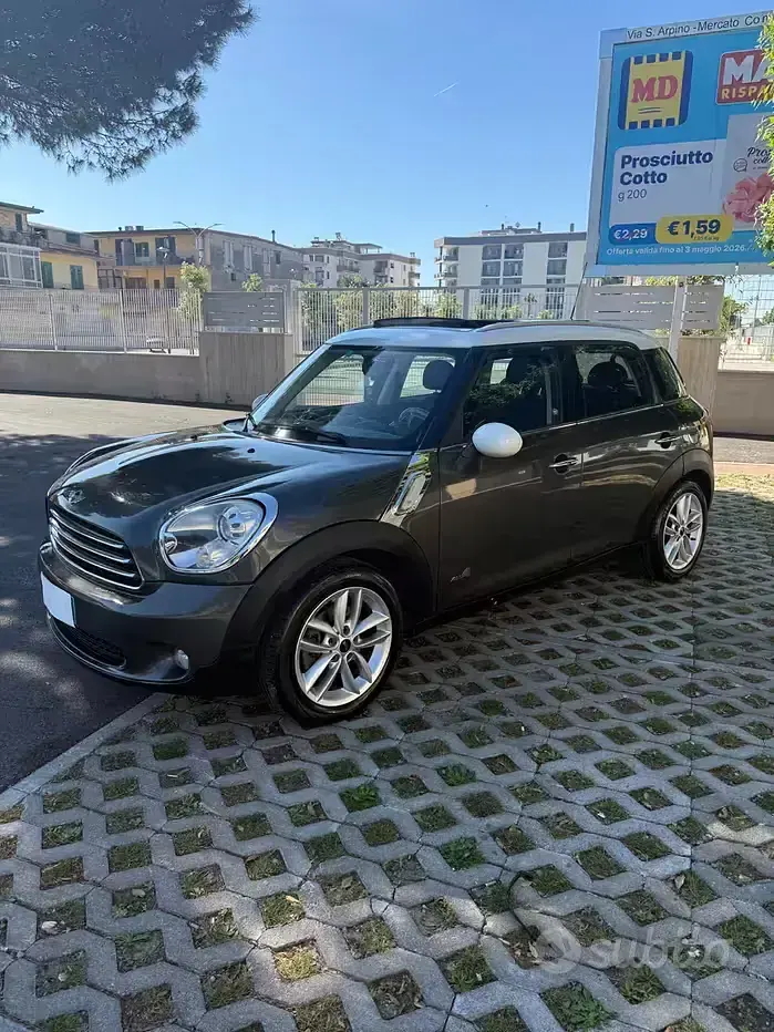 Usata Mini Cooper D Countryman 111 CV (81 kW) 2010 Grigio SUV