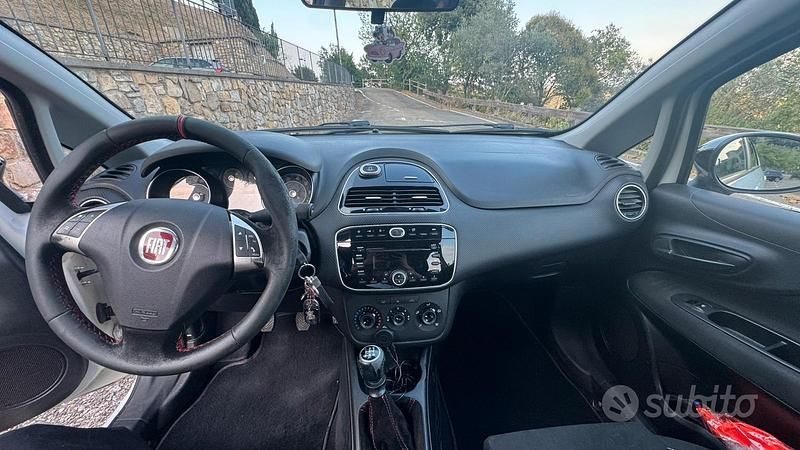 Usata Fiat Punto Evo Dynamic 69 CV (50 kW) 2011 Bianco Utilitaria