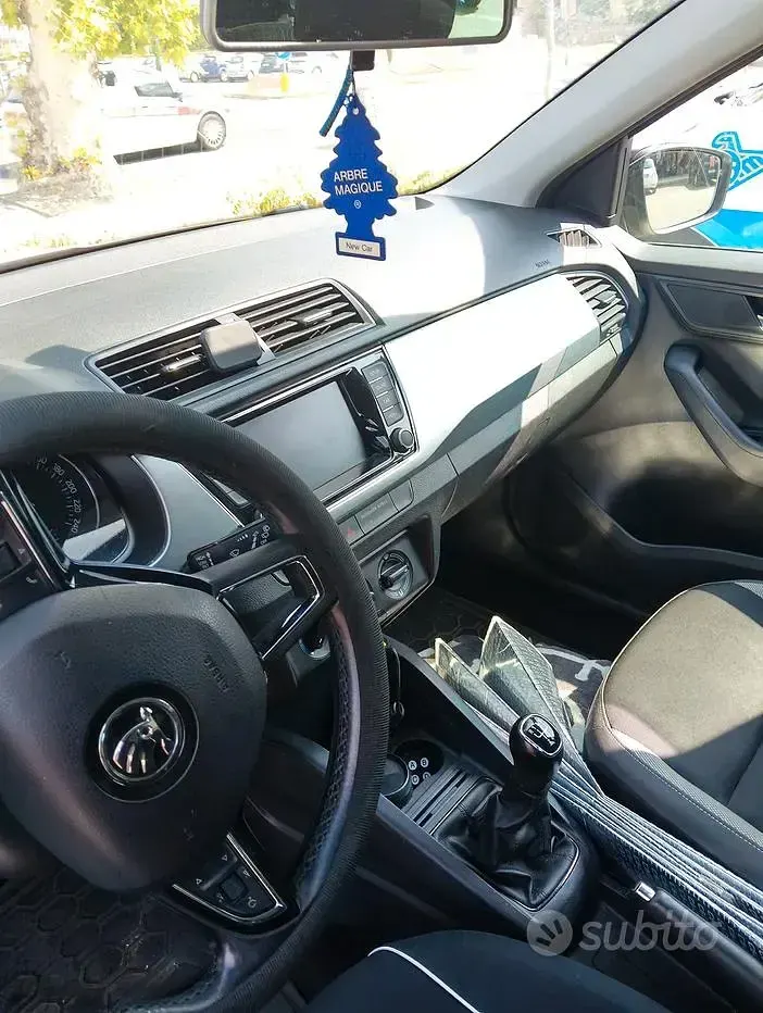 Usata Skoda Fabia Monte Carlo 75 CV (55 kW) 2018 Bianco Berlina
