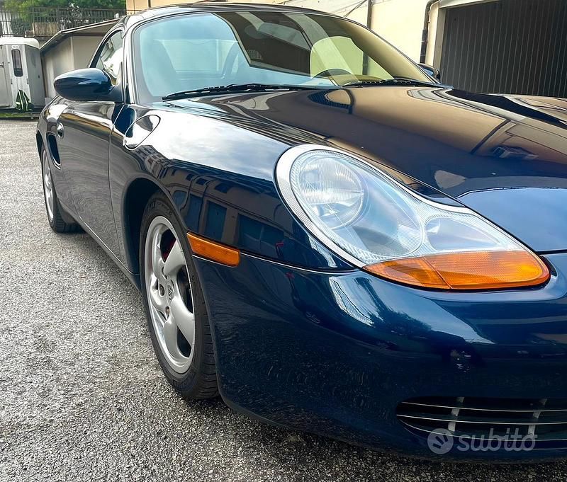 Usata Porsche Boxster S 252 CV (185 kW) 2000 Blu Cabrio
