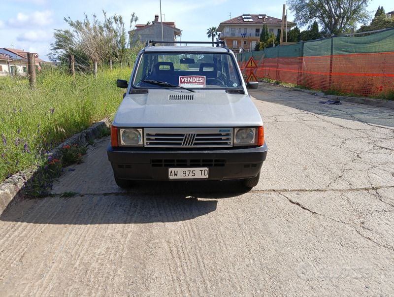 Grigio Usata 1998 Fiat Panda 4x4 Due volumi | 5300 € (Ottimo prezzo) - Immagine 1/4