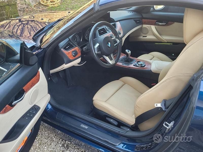 Usata BMW Z4 Efficient Dynamics 204 CV (150 kW) 2010 Blu/azzurro Cabrio