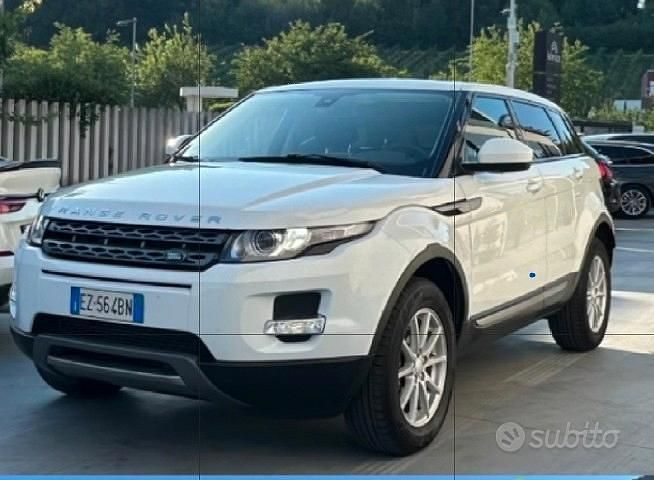 Usata Land Rover Range Rover evoque 2014 Bianco Berlina