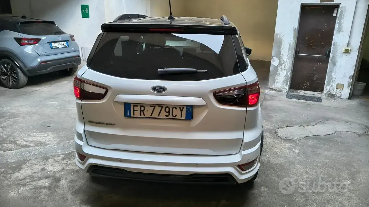 Usata Ford Ecosport ST-Line 99 CV (72 kW) 2018 Bianco SUV